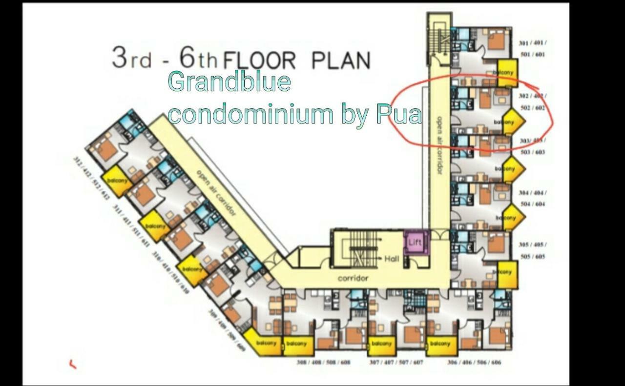 Grandblue Condominium 106,302 Mae Phim Eksteriør bilde